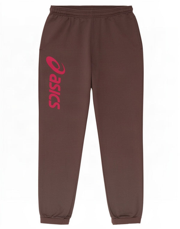 Asics Pantaloni da tuta da donna con grafica Joggers UK 14 Poliestere grigio medio