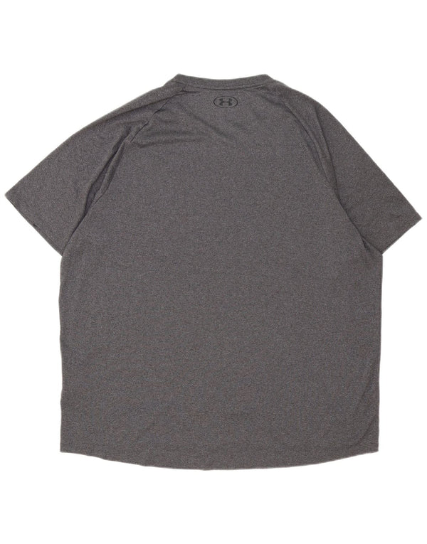 T-shirt da uomo Under Armour Top 2XL poliestere grigio