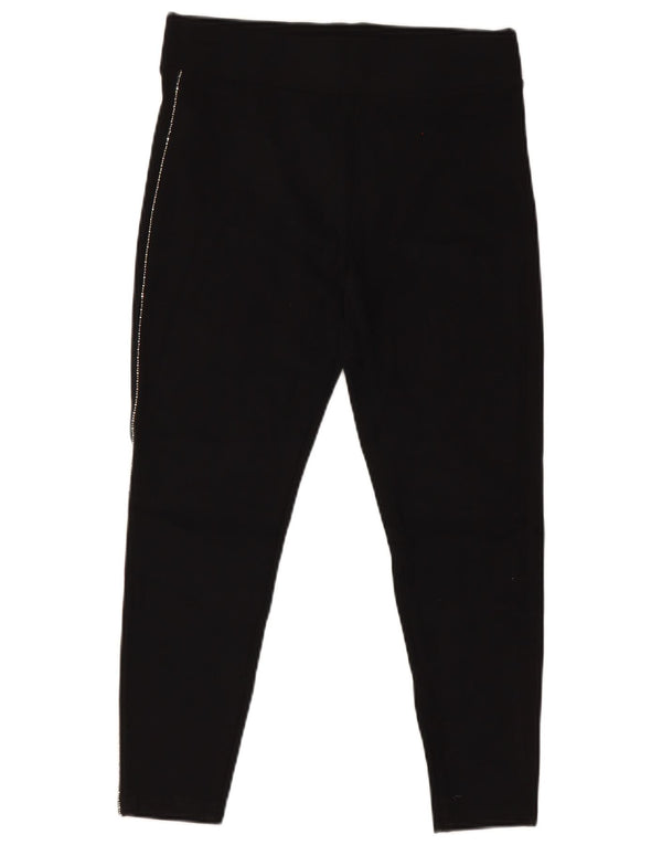 Marks & Spencer Womens Leggings UK 12 Medium Black Viscose