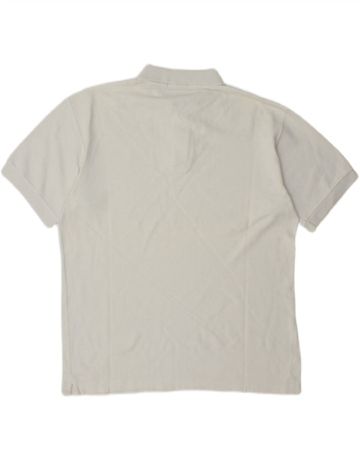FILA Mens Polo Shirt IT 52 Large White Vintage Fila and Second-Hand Fila from Messina Hembry 