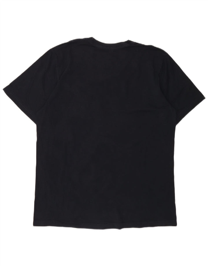 NIKE T-shirt grafica da uomo con vestibilità standard UK 46/48 XL Blu navy