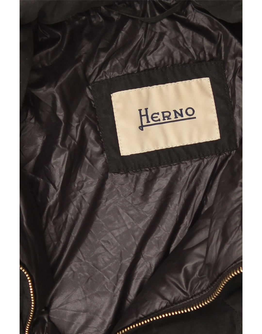 Giacca Imbottita Donna Herno IT 46 Large Nera