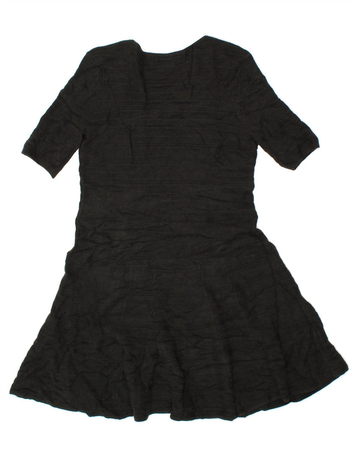 MOSSIMO Womens Jumper Dress UK 20 2XL Black Acrylic Vintage Mossimo and Second-Hand Mossimo from Messina Hembry 