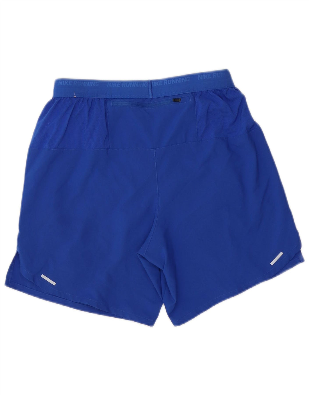 Pantaloncini sportivi Nike Dri Fit Graphic da uomo piccoli in poliestere blu
