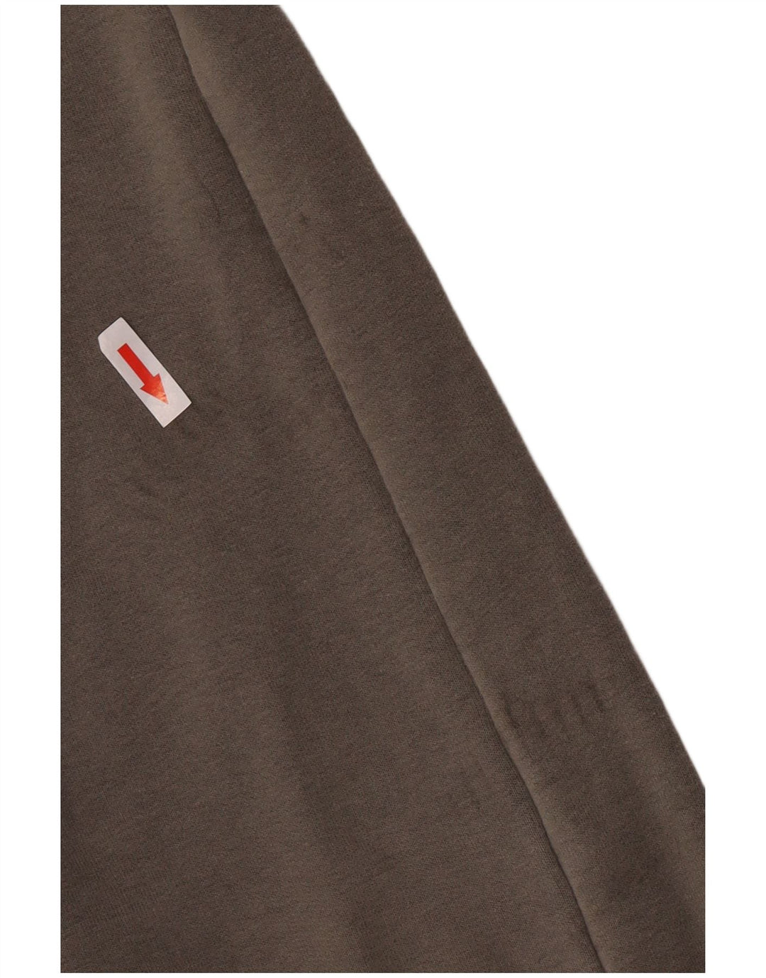 Felpa con cappuccio e zip grafica Puma da uomo in cotone kaki medio