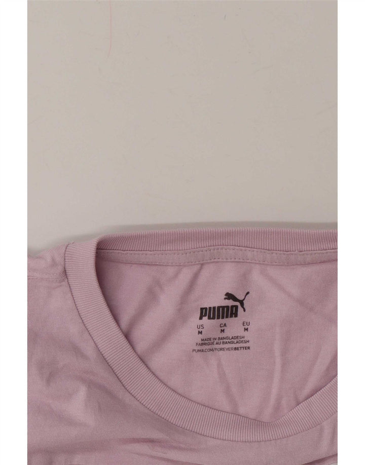 T-shirt da donna Puma UK 12 Medium Pink Colourblock