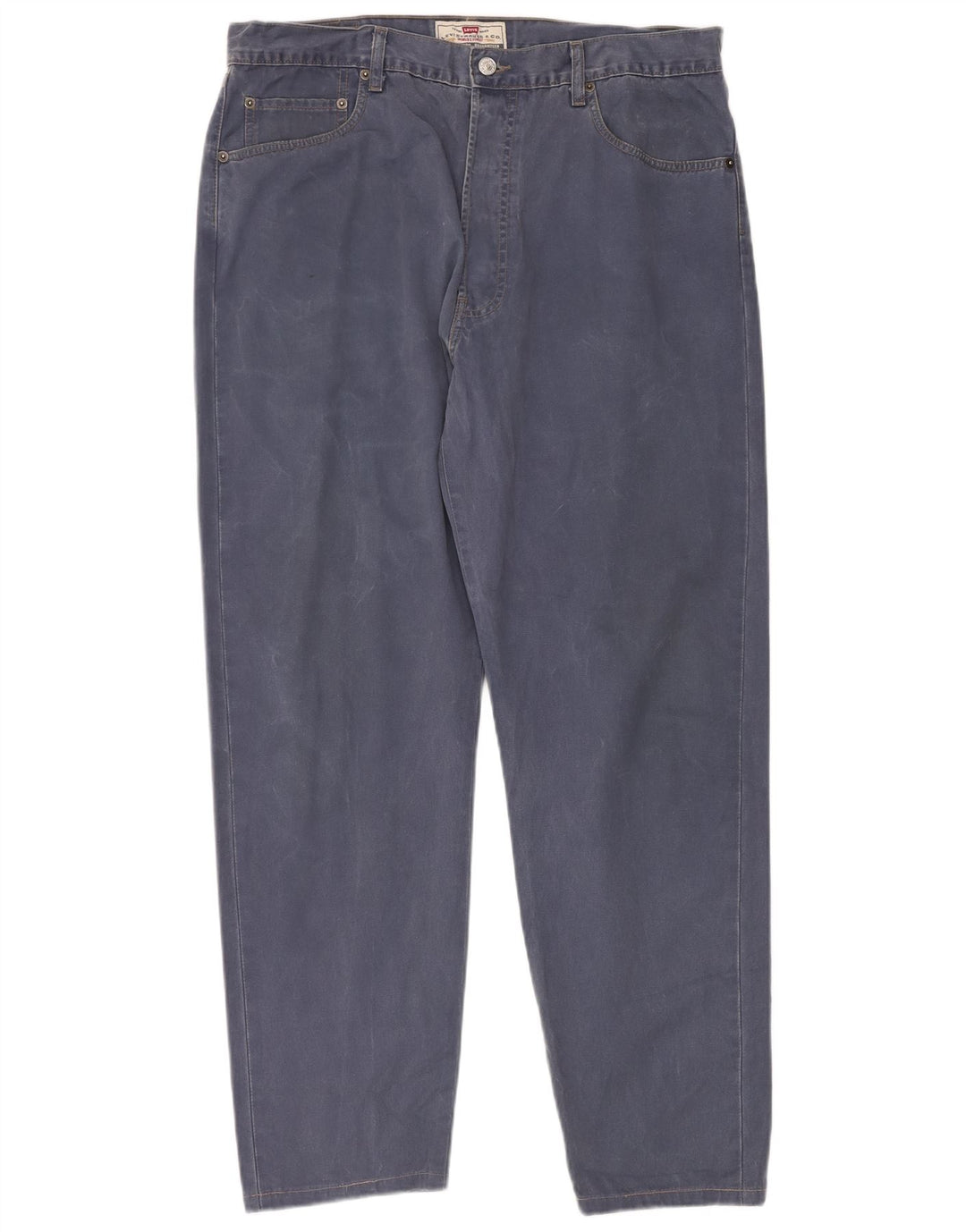 LEVI'S Jeans da uomo 451 affusolati W38 L30 in cotone blu