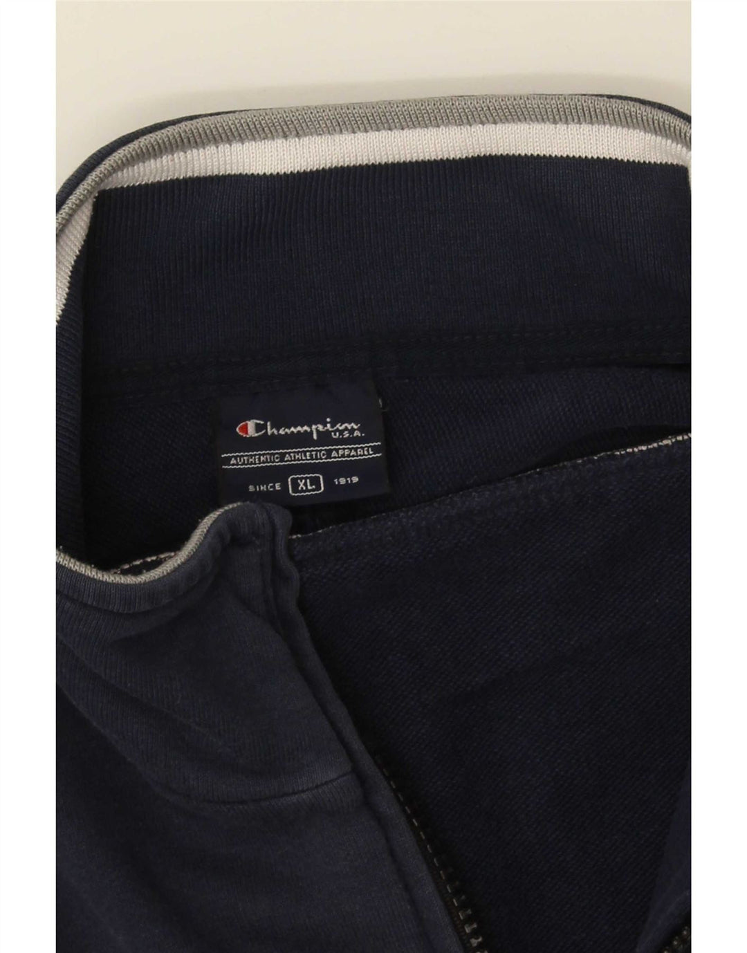 Giacca da tuta da uomo Champion XL Colorblock blu navy