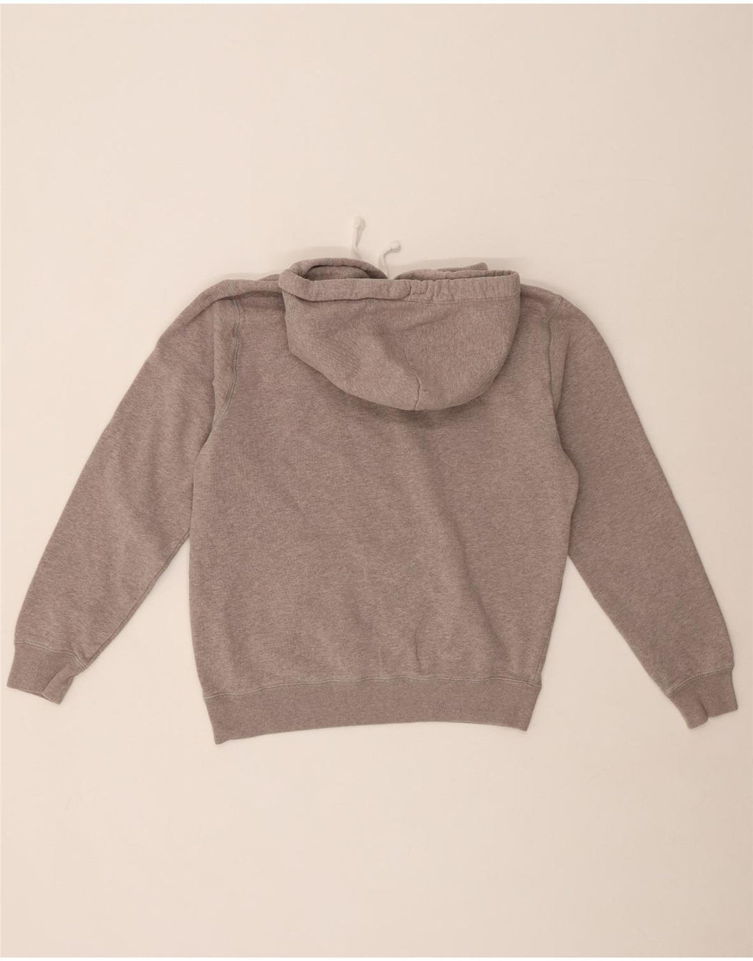 JACK WILLS Felpa con cappuccio oversize con grafica da donna UK 6 XS Cotone grigio