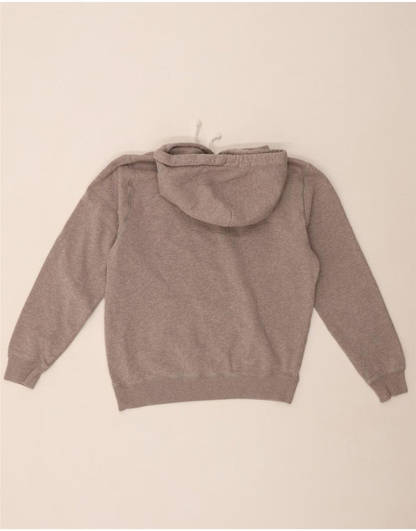 JACK WILLS Felpa con cappuccio oversize con grafica da donna UK 6 XS Cotone grigio