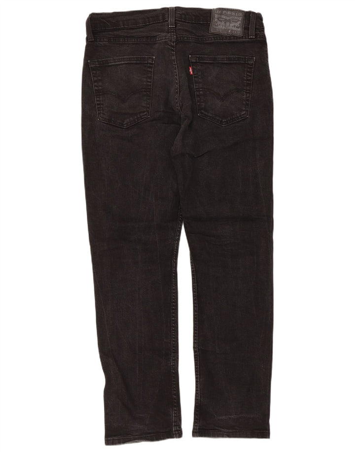 Jeans slim da uomo Levi's W34 L30 cotone nero