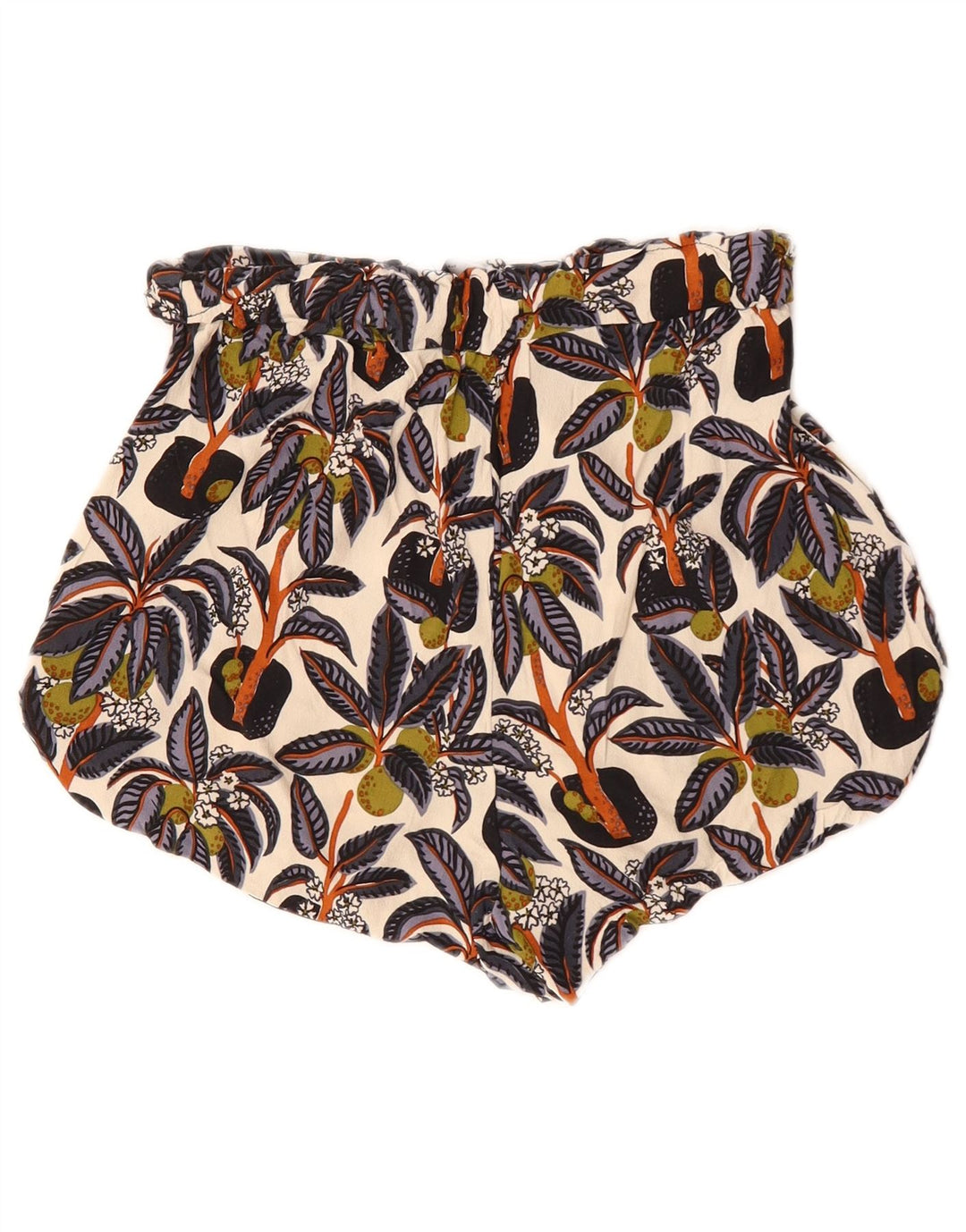 Pantaloncini casual da donna Zara piccoli W26 multicolore floreale