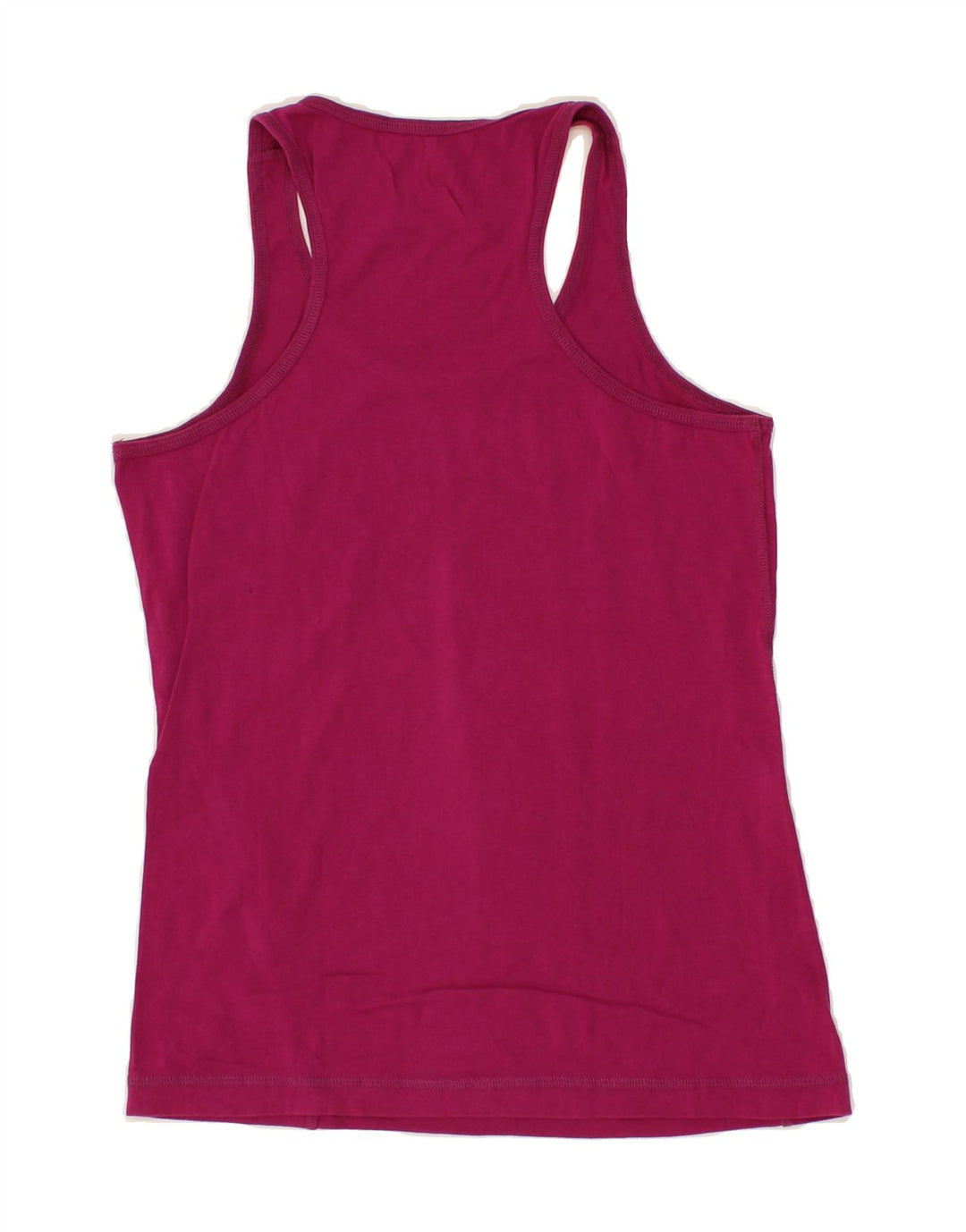 CHAMPION Womens Graphic Vest Top UK 14 Large Pink Vintage Champion and Second-Hand Champion from Messina Hembry 