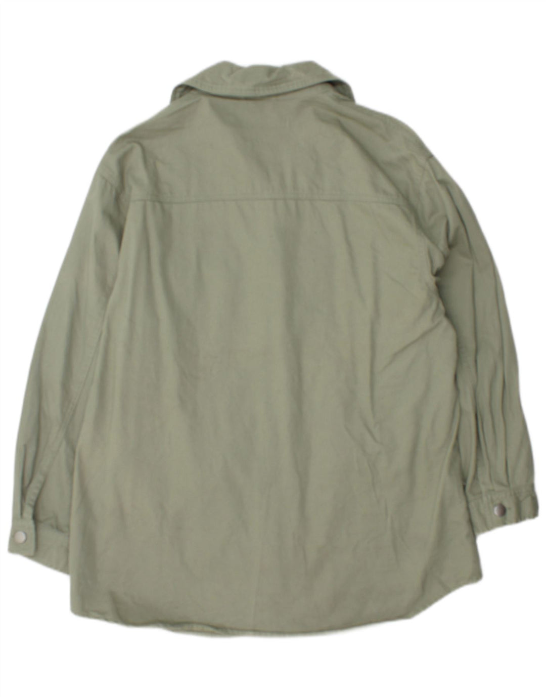 Giacca utilitaria oversize da uomo Zara UK 10 piccola in cotone verde