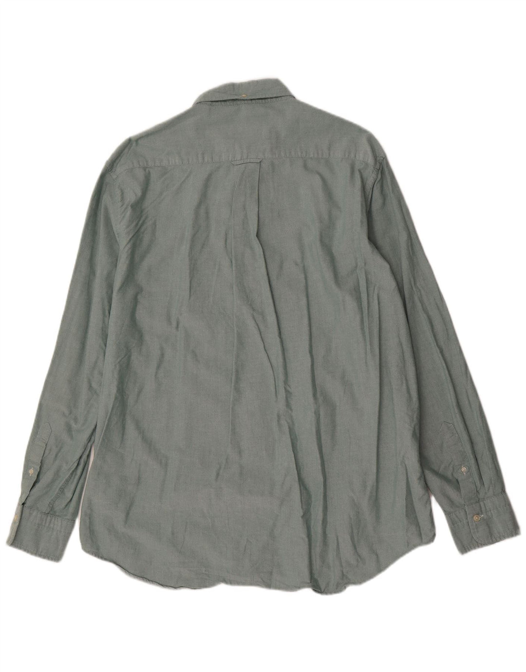 Gant Camicia da uomo vestibilità regolare taglia 45/46 2XL cotone verde
