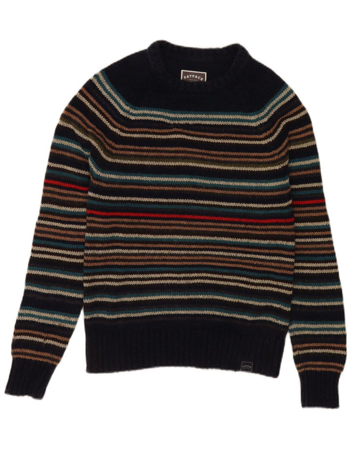 Maglione maglione girocollo da donna Fat Face UK 4 XS Classico multicolore