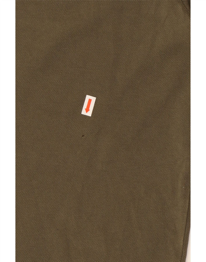 Polo Kappa Uomo Small Kaki Cotone