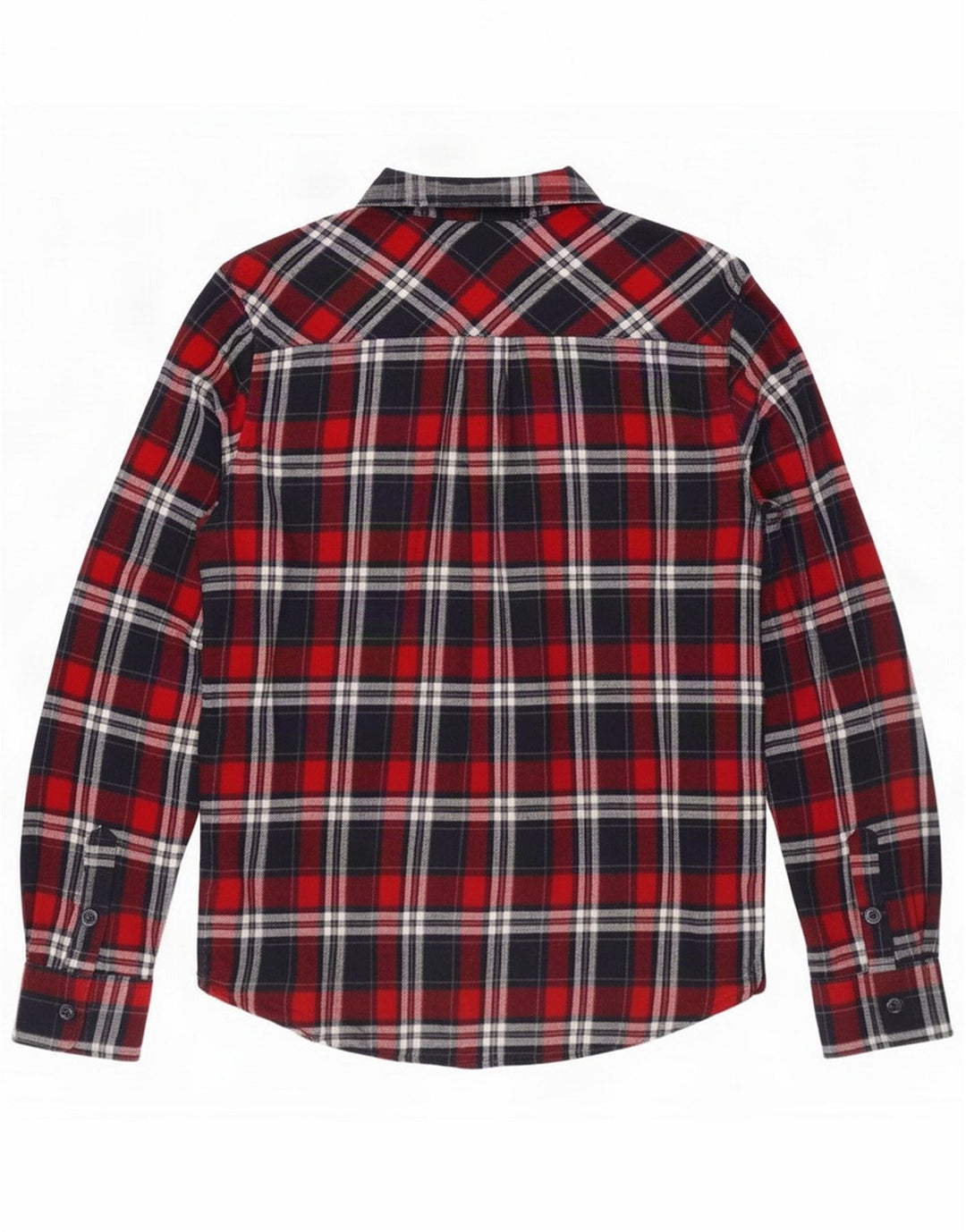 Camicia da uomo in flanella di Mountain Warehouse in cotone scozzese rosso medio