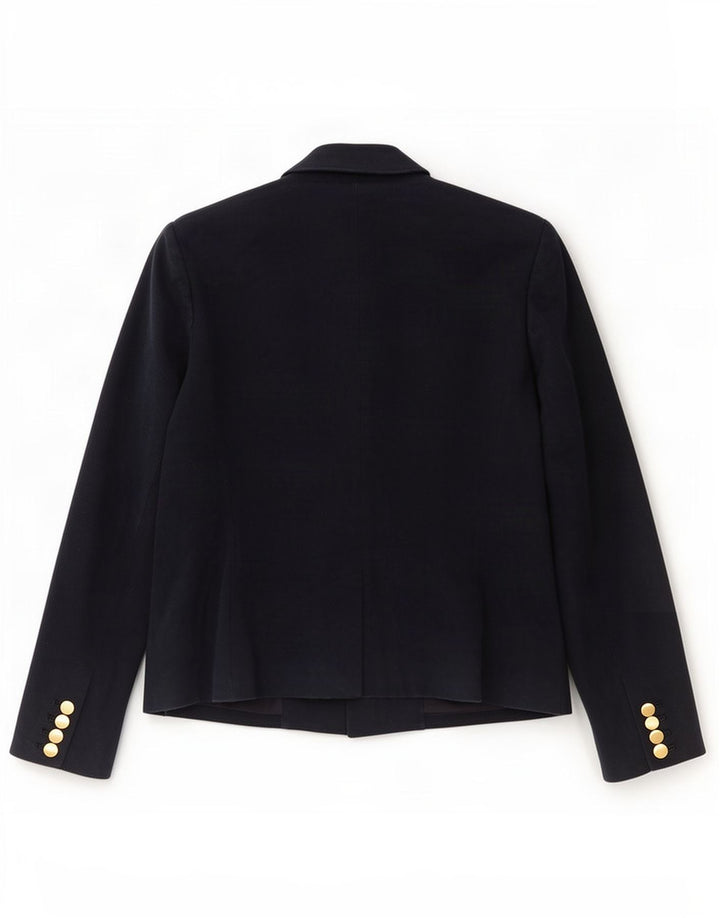 Giacca blazer doppiopetto da donna Michael Kors US 8 medio blu navy