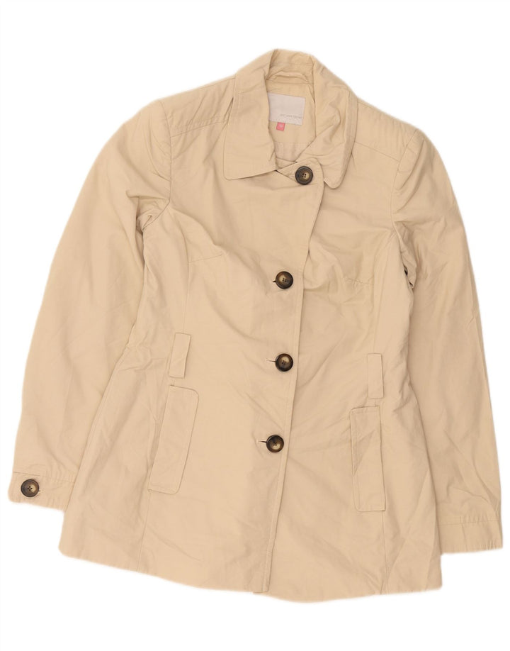 Trench da donna John Lewis UK 10 piccolo cotone beige