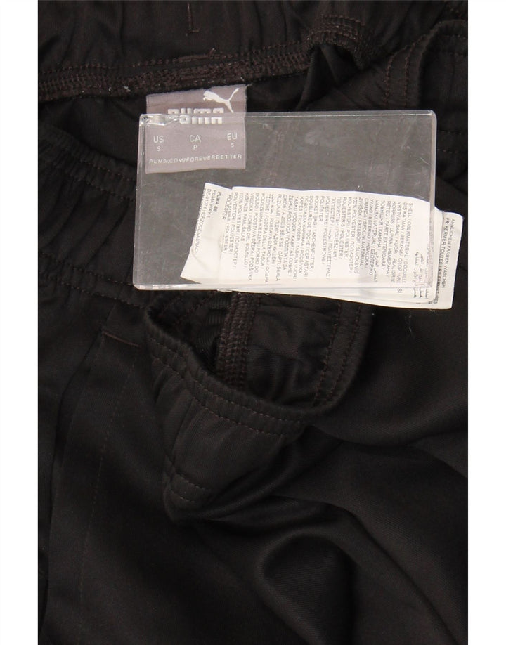Pantaloni da tuta da uomo PUMA piccoli neri in poliestere