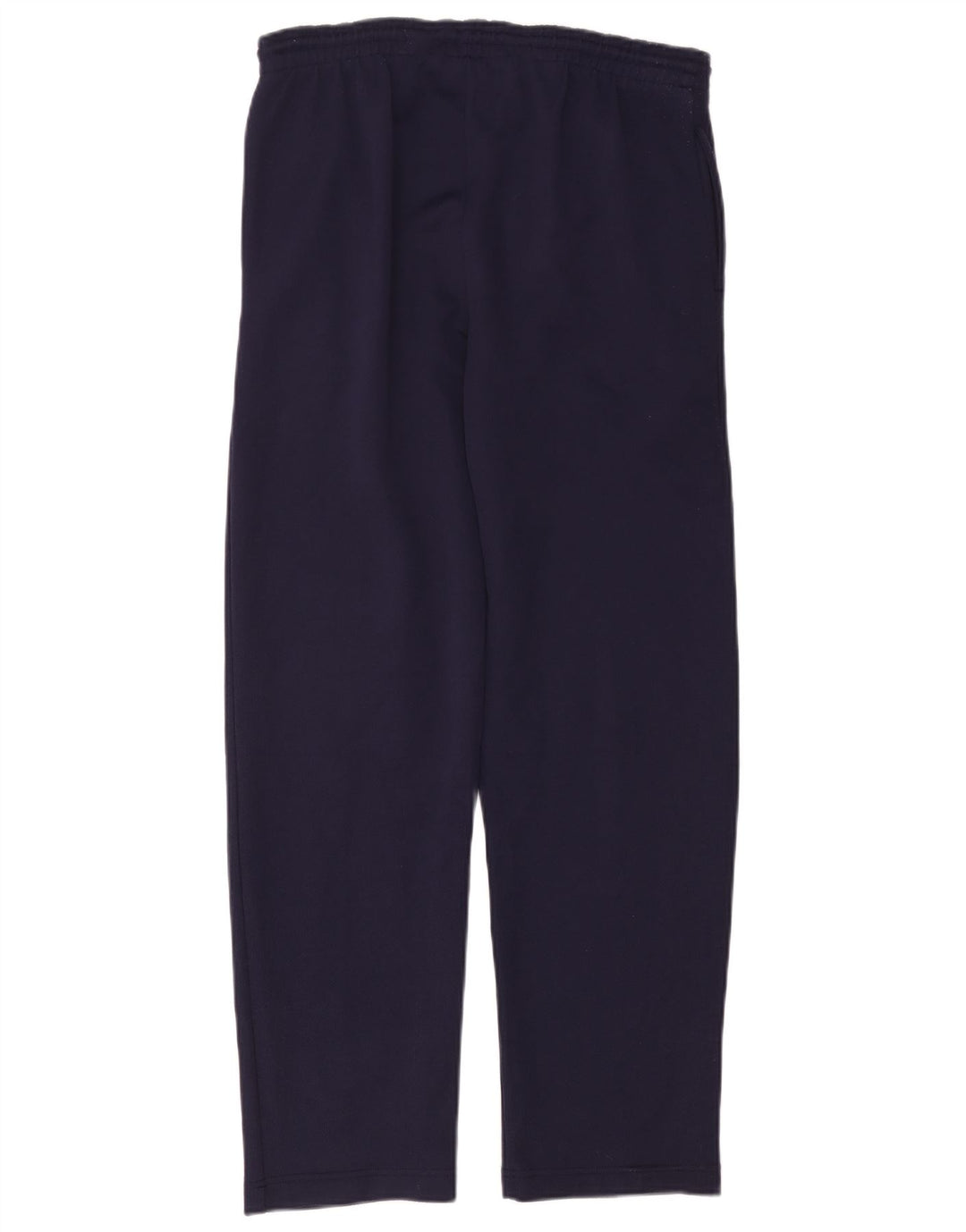 Pantaloni da tuta con grafica Reebok da uomo, grandi, in poliestere blu navy