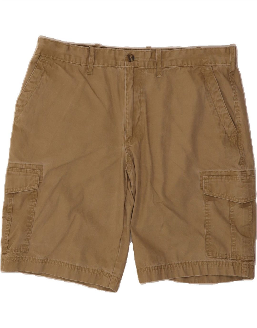 EDDIE BAUER Mens Cargo Shorts W40 XL Beige Vintage Eddie Bauer and Second-Hand Eddie Bauer from Messina Hembry 