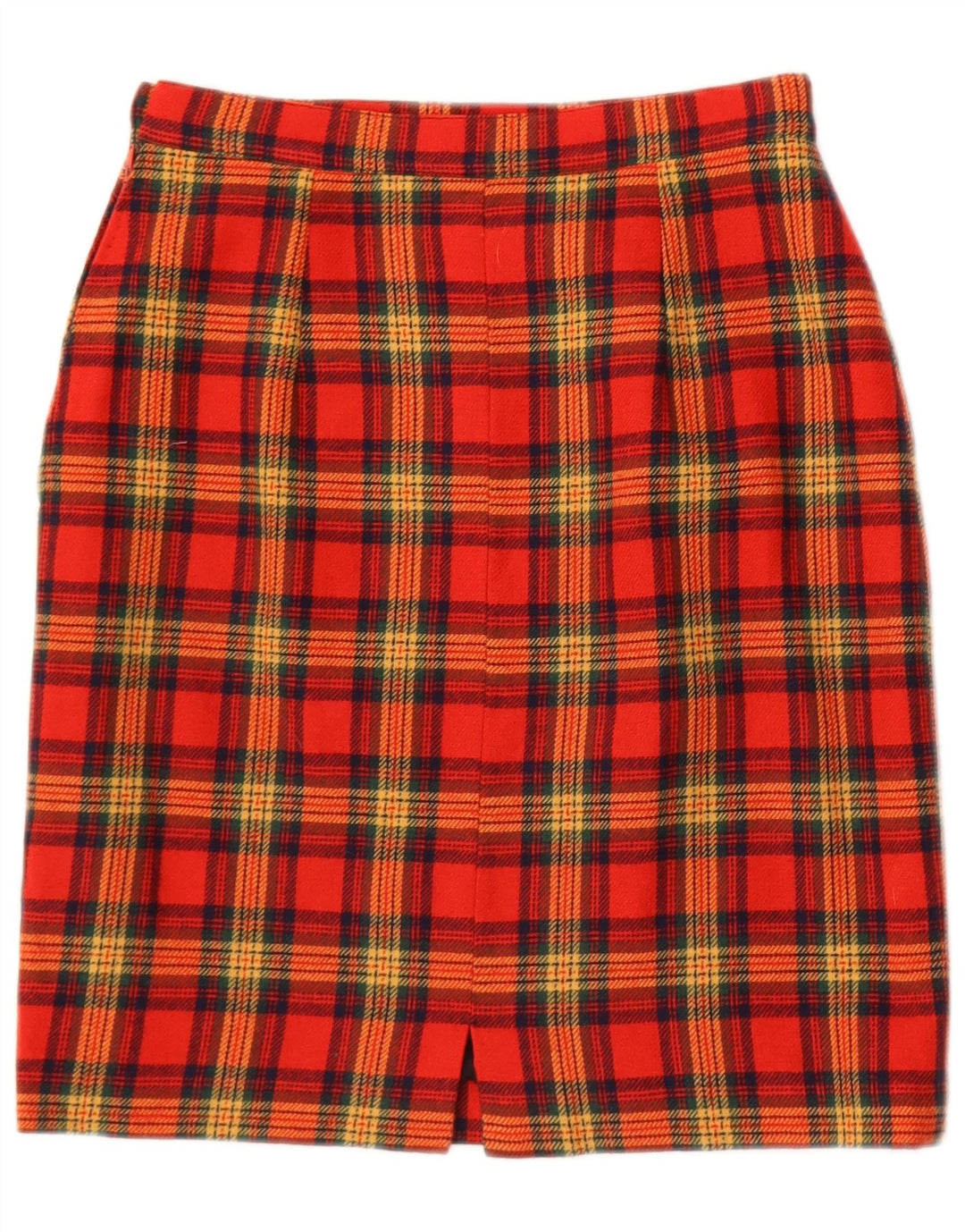 Minigonna vintage da donna W25 XS scozzese rossa