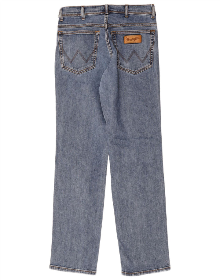 Jeans dritti da uomo Wrangler Texas W32 L34 cotone blu