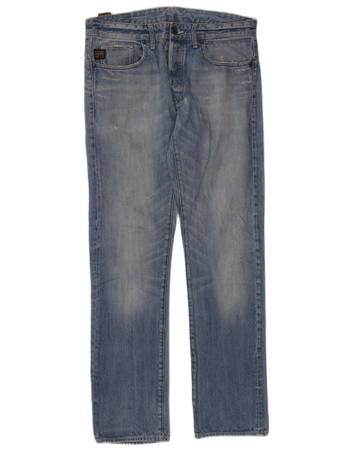 Jeans dritti da uomo G-Star W33 L32 cotone blu