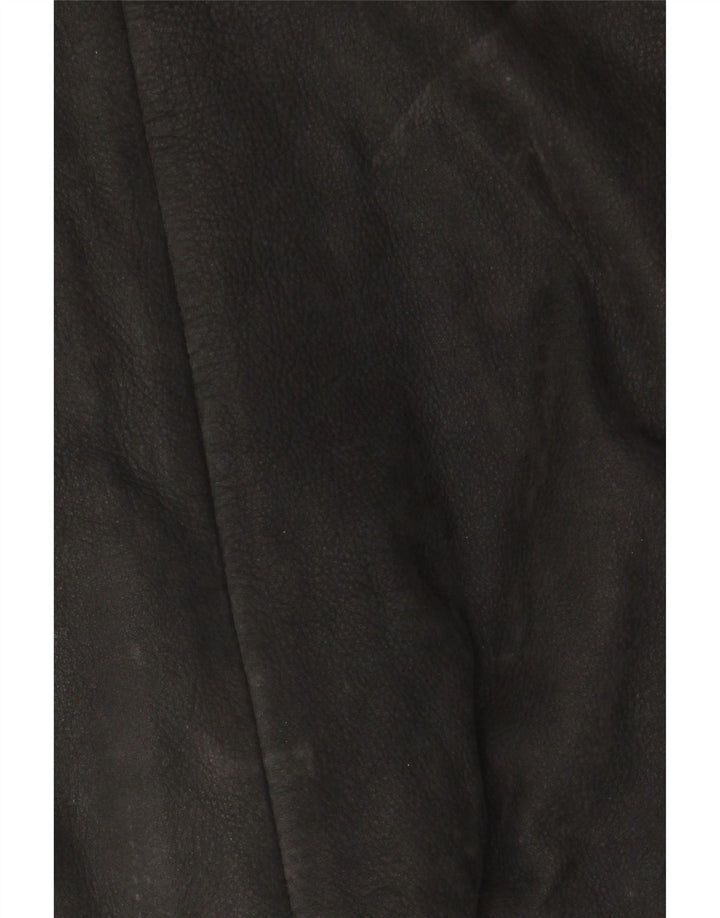 CONBIPEL Cappotto in Pelle Uomo IT 54 XL Pelle Nera