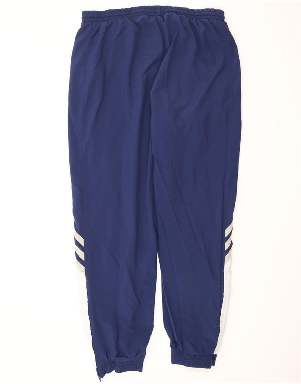 Pantaloni da tuta da uomo ADIDAS Joggers UK 44/46 Large Blu Navy Poliestere