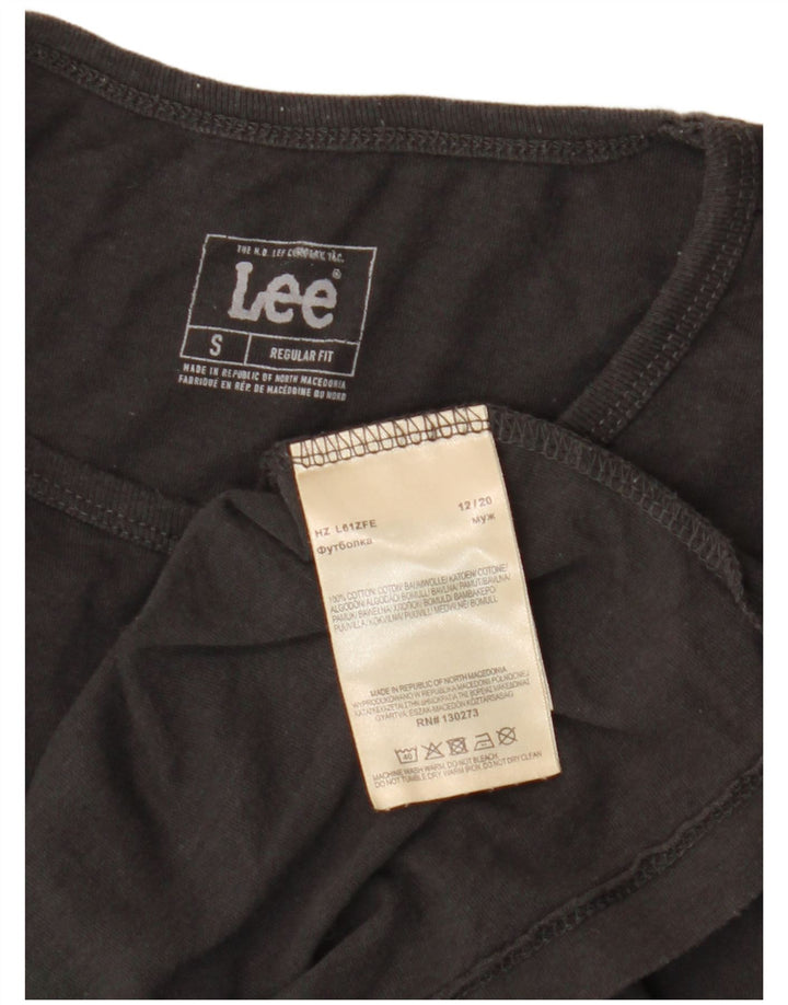 Maglietta Lee da uomo dalla vestibilità regolare, piccola, in cotone grigio