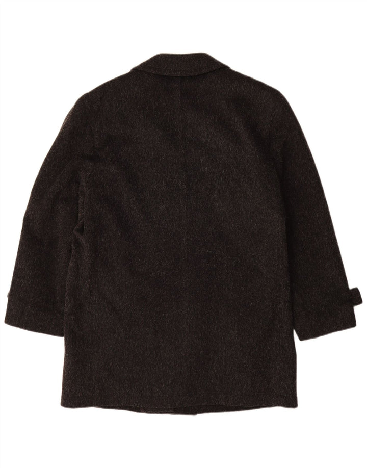 Cappotto Doppio Petto Uomo Himalaya IT 50 Large Grigio Lana