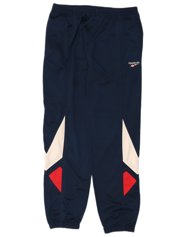 Pantaloni da tuta da uomo Reebok Joggers Large Blu Navy Colourblock