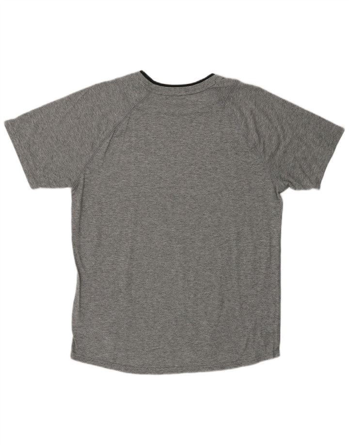T-shirt Puma da uomo grigio medio chiazzato