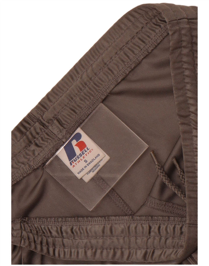 Pantaloncini sportivi da uomo Russell Athletic piccoli in poliestere grigio
