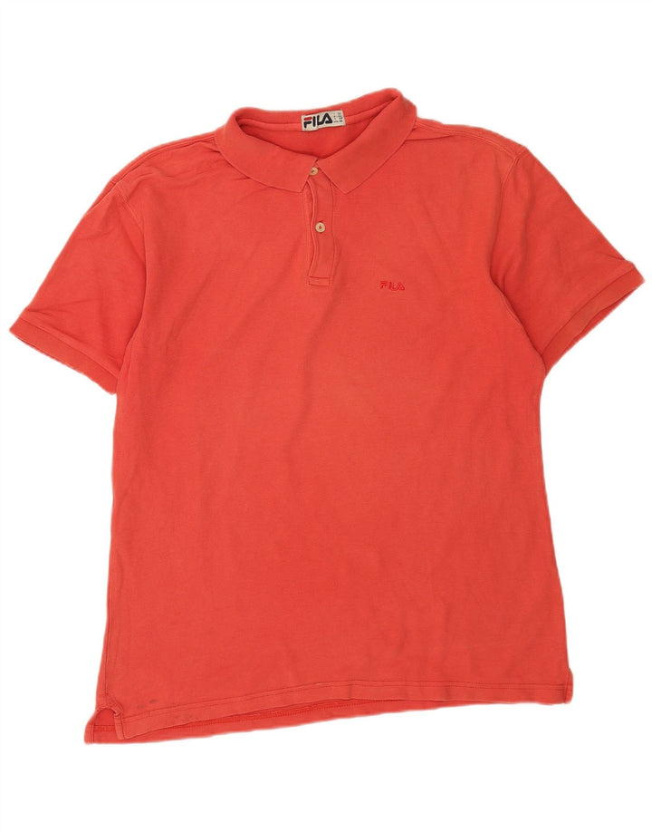 Polo da uomo Fila IT 52 Large rossa