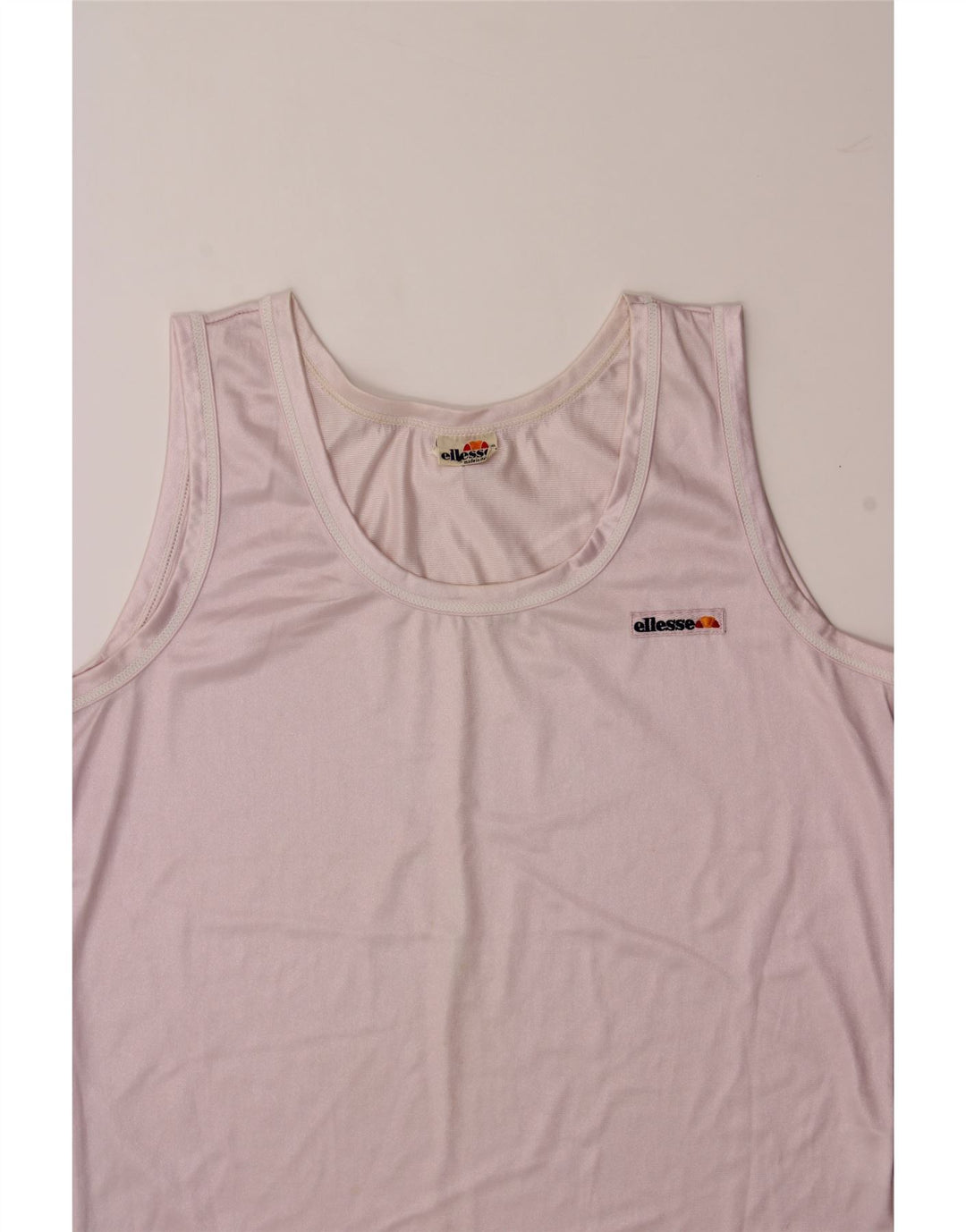 ELLESSE Womens Vest Top IT 44 Medium Pink Vintage Ellesse and Second-Hand Ellesse from Messina Hembry 