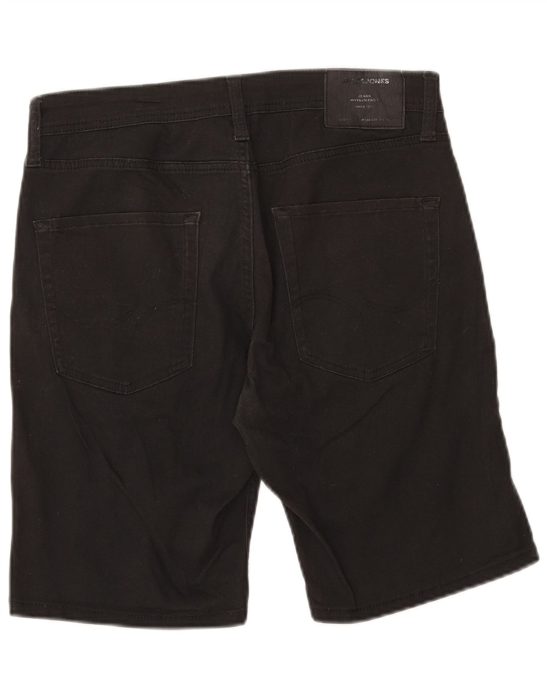 Pantaloncini casual regolari da uomo Jack & Jones medi W32 cotone nero