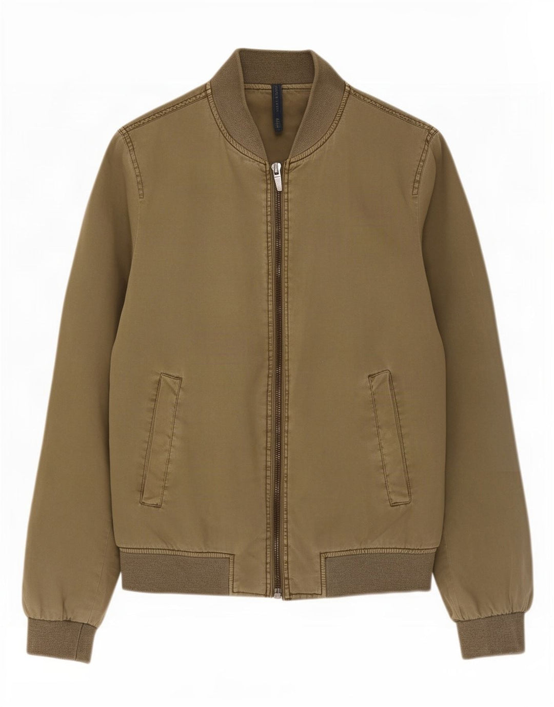 Giubbotto bomber da uomo Zara UK 36 piccolo cotone kaki