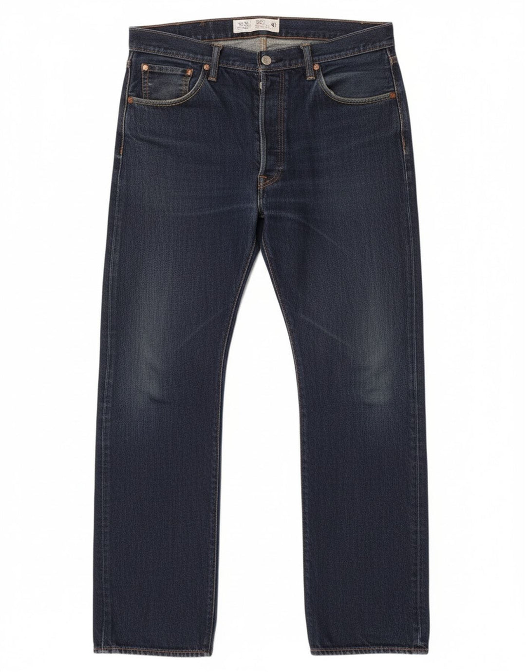 Levi's Uomo 501 Jeans dritti W38 L34 Cotone blu navy