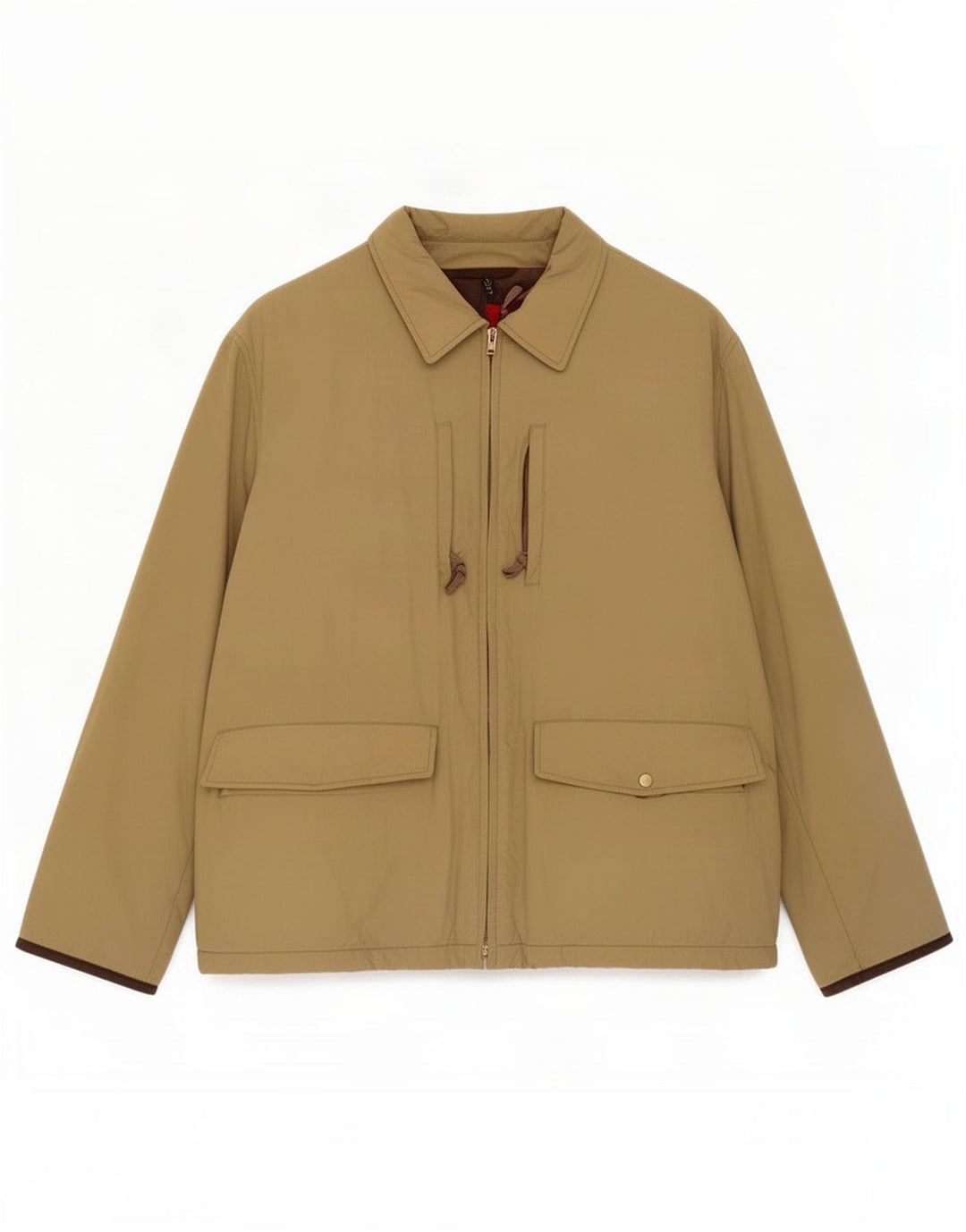 Giubbotto bomber da uomo Belfe UK 40 grande cotone beige