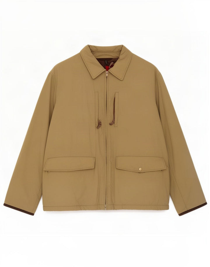 Giubbotto bomber da uomo Belfe UK 40 grande cotone beige
