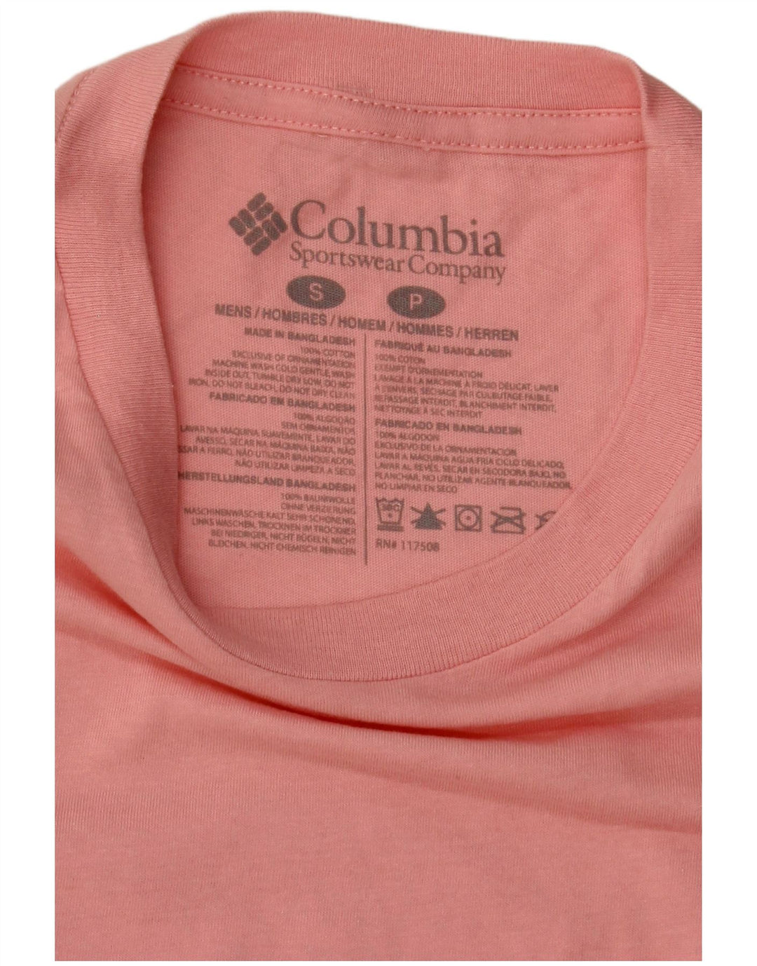 Maglietta grafica da uomo Columbia Top piccola rosa