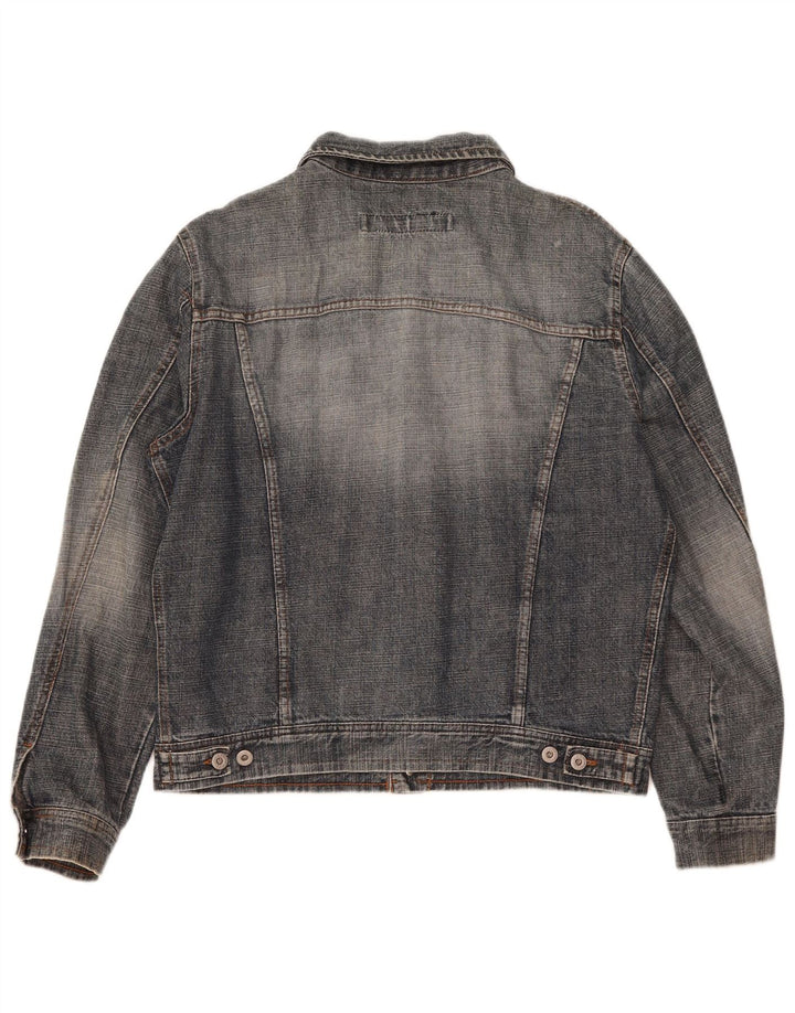 Giacca di jeans da uomo X-Cape UK 42 XL Cotone blu