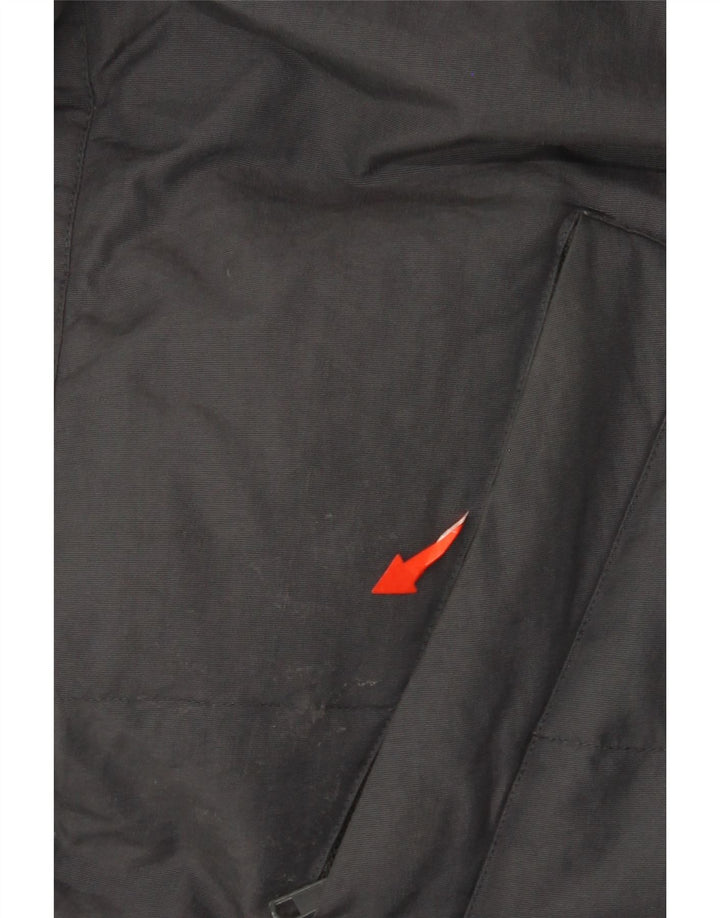 Cappotto imbottito con cappuccio da uomo Gazzarrini UK 42 XL nero poliammide