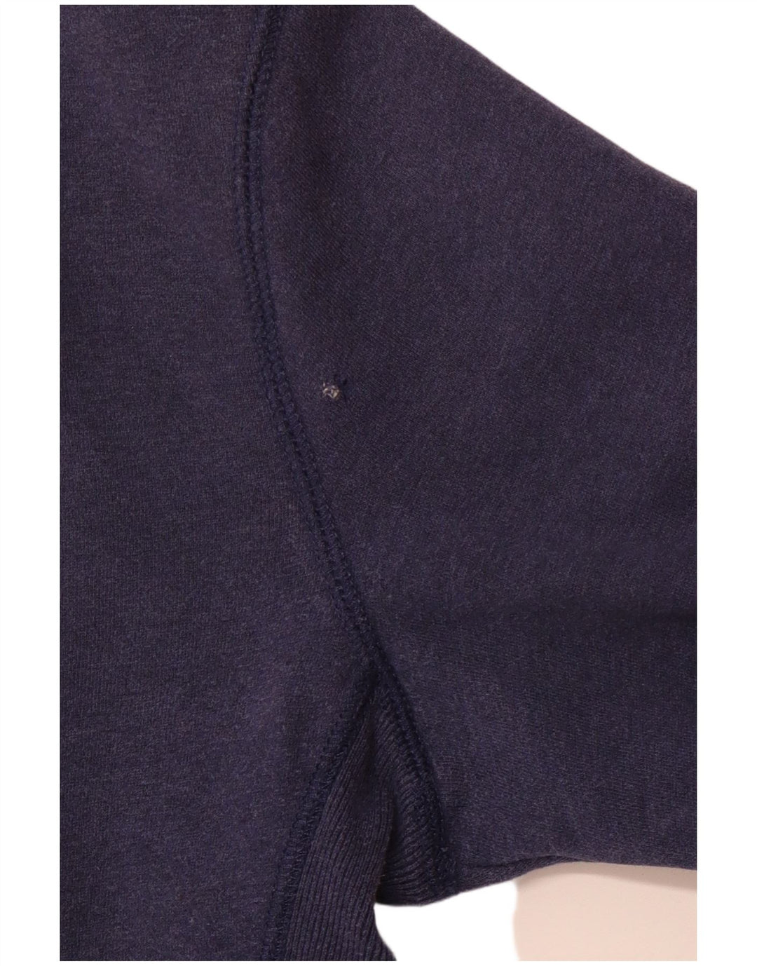 Felpa con cappuccio e zip grafica da uomo Superdry XL in cotone blu navy