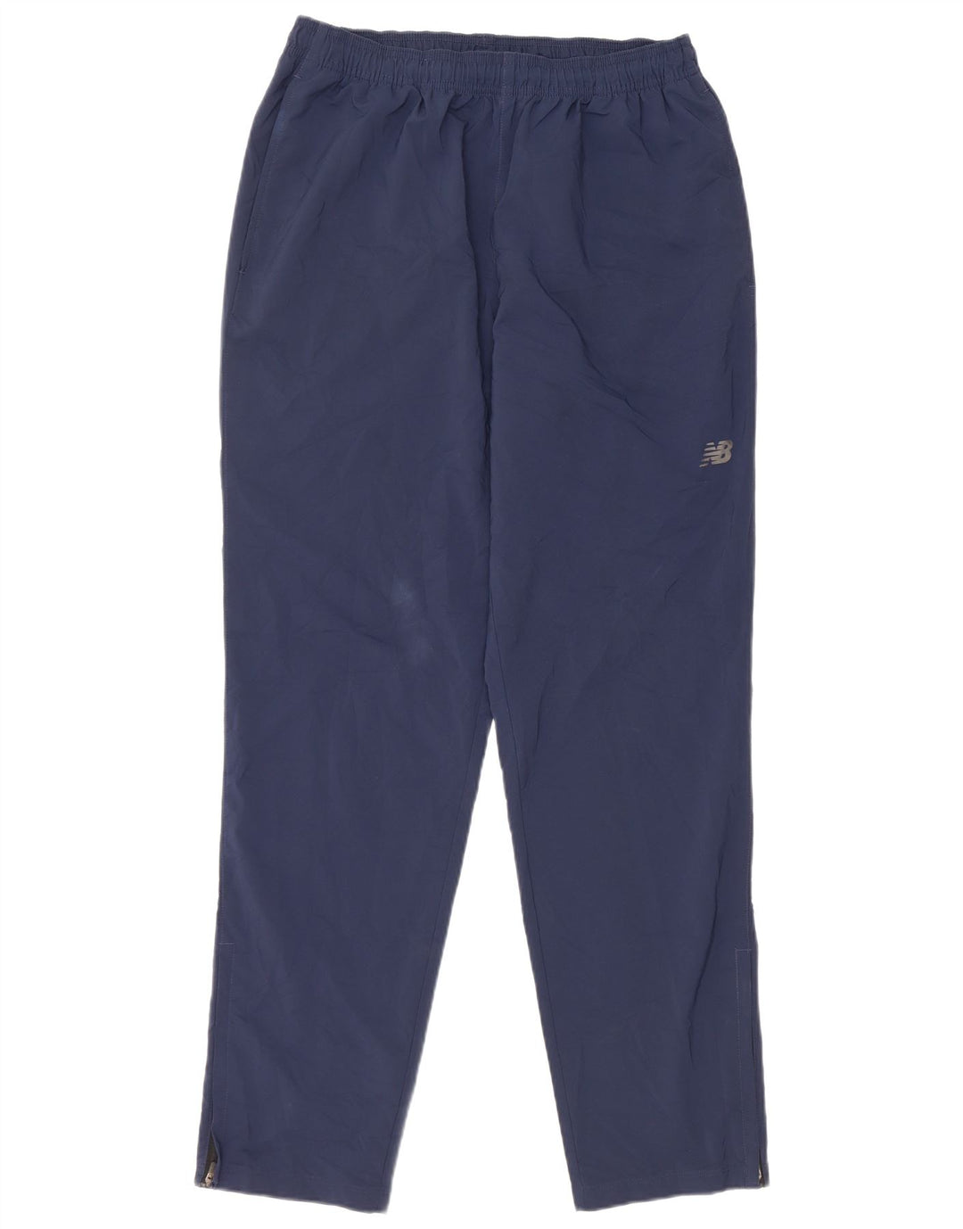 Pantaloni da tuta da uomo New Balance Large in poliestere blu navy