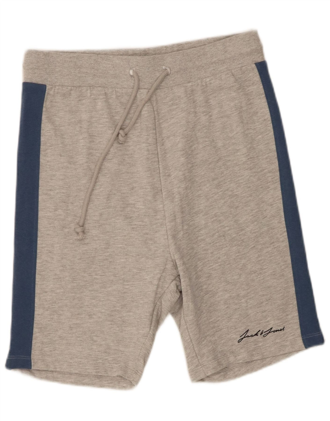 Pantaloncini sportivi da uomo Jack & Jones piccoli in cotone color block grigio